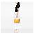 Borsa Leo Tote in pelle gialla LOEWE Giallo - vista 6