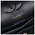 Chanel Black Medium Classic Chevron Calfskin Pleated Double Flap Nero - vista 5