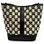 Céline Borsa secchiello Celine Small Triomphe in tela ricamata marrone Beige - vista 2
