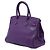 Hermès Purple Clemence Birkin Retourne 30 Porpora - vista 2