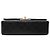 Chanel Black Small Classic Lambskin Double Flap Nero - vista 3