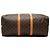 Louis Vuitton Brown Monogram Keepall Bandouliere 50 Marrone - vista 3