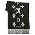 Sciarpa in cashmere borchiata Reykjavik Louis Vuitton Marrone Nero - vista 2