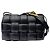 Borsa a tracolla Padded Cassette Bottega Veneta Nero