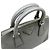 Borsa a mano Prada Saffiano Luxe in pelle grigia Marrone - vista 7