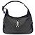 Borsa a tracolla GUCCI Jackie 00963 Black Canvas Nero