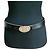 Hermès Hermes Evelyne Oval Buckle Wendelgürtel aus Leder Braun Schwarz - Ansicht 9