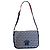 Borsa a tracolla geometrica Double G per bambini Gucci Blu navy