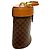 Céline Celine Leather Macadam Vanity Bag Braun - Ansicht 4