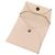 Hermès Monedero HERMES Bastia de piel Chevre Beige - vista 5