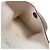 Hermès Monedero HERMES Bastia de piel Chevre Beige - vista 9