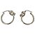 Céline Pendientes de botón Celine Silver Knot Plata - vista 2