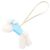 Hermès Hermes Buddy Charm Celeste Cle Accessory Bianco Blu