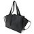 Céline Borsa Tote Medium Trifold Celine in pelle nera Nero - vista 3