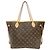 Louis Vuitton Monogram Neverfull MM Tote Bag Brown