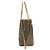 Louis Vuitton Monogram Neverfull MM Tote Bag Brown - view 3