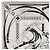 Hermès HERMES Carre 140 Morning Walk Scarf Schwarz Weiß - Ansicht 3