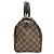 Borsa Louis Vuitton Speedy 25 Damier Ebene Marrone - vista 4