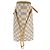 Borsa a tracolla Louis Vuitton Damier Azur Neverfull MM Bianco - vista 5