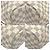 Borsa a tracolla Louis Vuitton Damier Azur Neverfull MM Bianco - vista 7