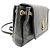 Borsa a tracolla Saint Laurent Nolita Mini in pelle di agnello nera Nero - vista 4