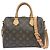 Louis Vuitton Speedy Bandoulière 25 Monogram Boston Bag Marrone