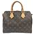 Louis Vuitton Speedy Bandoulière 25 Monogram Boston Bag Marrone - vista 2