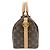 Louis Vuitton Speedy Bandoulière 25 Monogram Boston Bag Marrone - vista 4