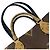 Borsa Tote Louis Vuitton Monogram Giant Reverse OnTheGo MM Marrone - vista 9