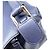 Borsa Puzzle Loewe in pelle blu navy - vista 10