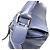 Borsa Puzzle Loewe in pelle blu navy - vista 9