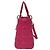 Borsa Christian Dior Lady in pelle d'agnello rosa Cannage - vista 3