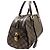Borsa Louis Vuitton Damier Duomo Marrone - vista 3