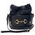 Borsa a secchiello GUCCI Horsebit 1955 Nero