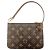 Borsa a tracolla Louis Vuitton Loop Hobo Monogram Reverse RFID Marrone - vista 12