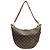 Borsa a tracolla Louis Vuitton Loop Hobo Monogram Reverse RFID Marrone - vista 2
