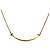 Collana con pendente Tiffany & Co. T Smile Small D'oro