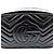 Borsa a tracolla Gucci GG Marmont Small in pelle matelassé nera con catena Nero - vista 3