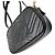 Borsa a tracolla Gucci GG Marmont Small in pelle matelassé nera con catena Nero - vista 6