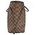 Borsa a tracolla Louis Vuitton Damier Neverfull MM Marrone Damier ebene - vista 4