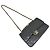 Borsa a tracolla Chanel Double Flap in pelle d'agnello nera con catena Nero - vista 20