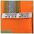 Hermès Foulard Hermes Carre 90 CUIRS DU DESERT Multicolore Arancione - vista 3