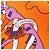 Hermès Foulard Hermes Carre 90 La Folle Parade Multicolore Arancione - vista 2