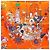 Hermès Foulard Hermes Carre 90 La Folle Parade Multicolore Arancione - vista 4