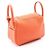 Hermès Borsa a spalla Hermes Lindy Mini Tangerine Arancione - vista 2