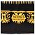 Hermès Hermes Carre 90 Les Cavaliers D'Or Schal Schwarz Gelb - Ansicht 4