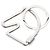 Hermès Portachiavi Cheval in metallo argentato Hermes Argento