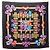 Hermès Foulard Hermes Carre 90 Les Rubans du Cheval Nero Multicolore