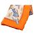 Hermès Hermes Carre Geant 140 TENDRESSE FELINE Schal Mehrfarben Beige Orange
