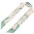 Hermès Twilly Hermes BOUQUETS SELLIER Multicolore Beige Verde - vista 3